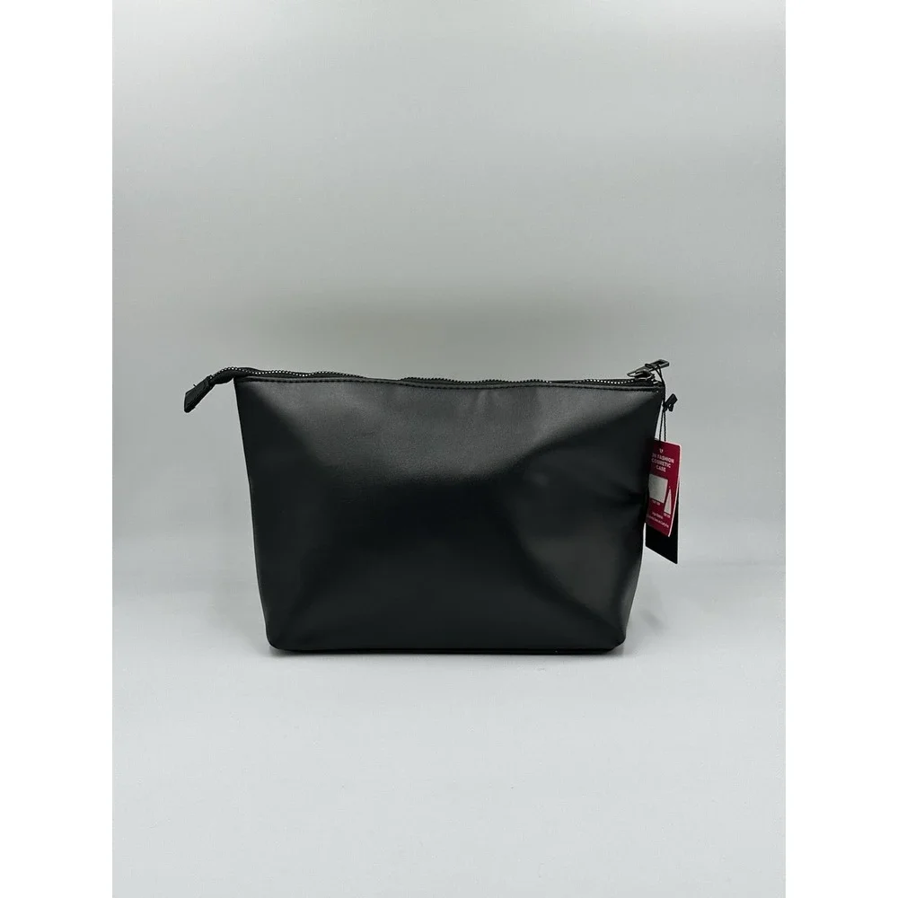 Ed Hardy Love Hearts Cosmetic Bag Vegan Leather‎ Makeup Bag